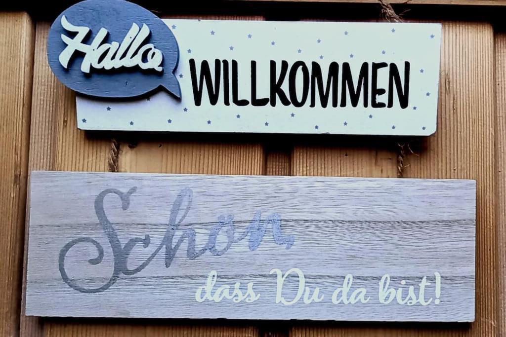 Kleine, Gemuetliche Dachgeschosswohnung Laudenbach  Buitenkant foto